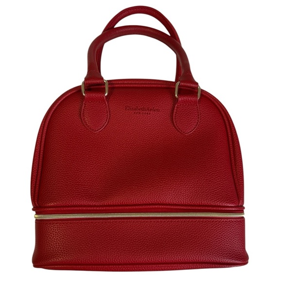 Elizabeth Arden Handbags - NWOT Elizabeth Arden Red Leather Handbag
